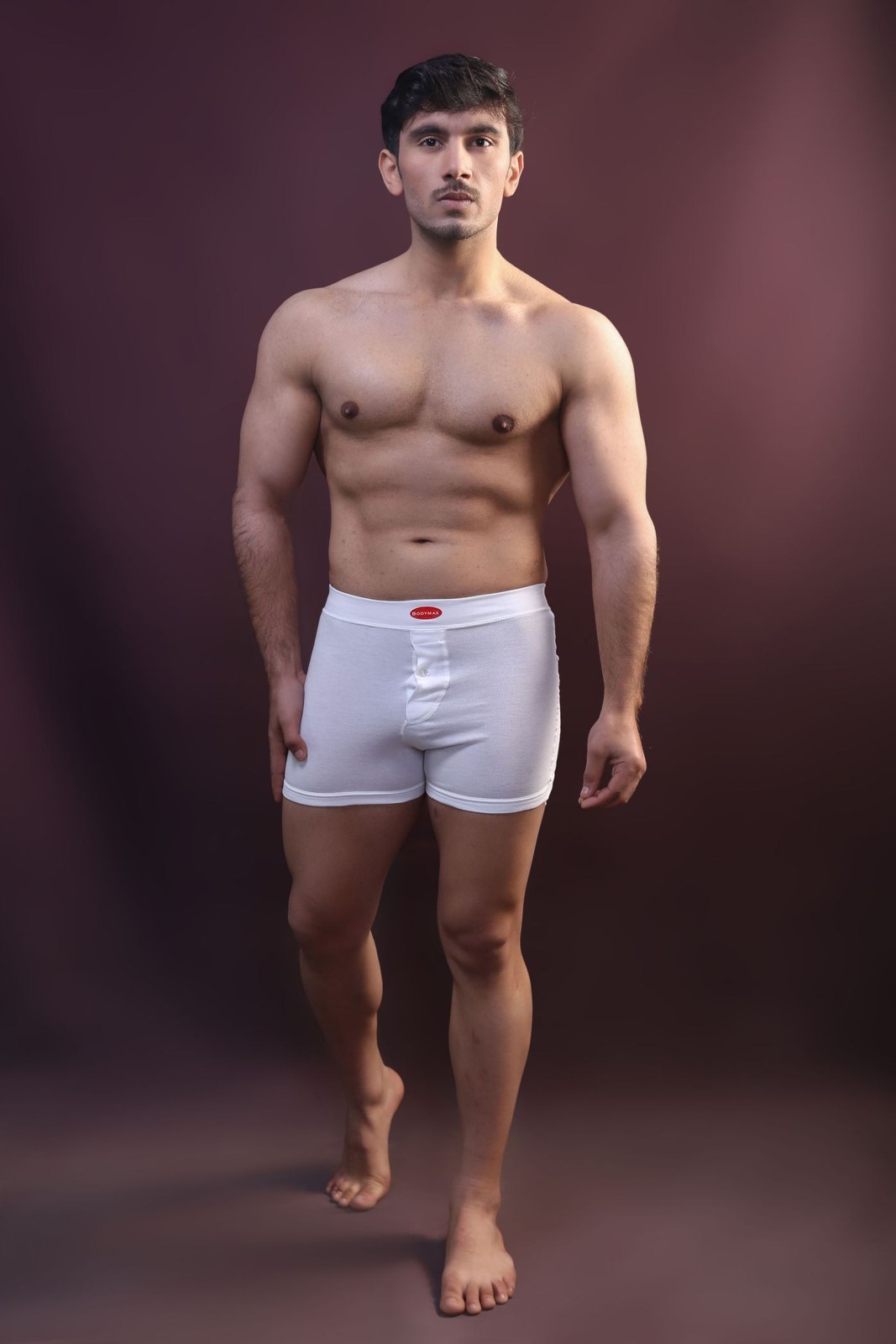 Schlichte Boxerbriefs mit breitem Bund